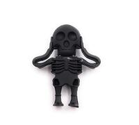 Onwomania Skeleton Skull Bone Frame Black Funny USB Stick 32 Go USB 2.0 Support de données USB