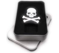Onwomania Skull Gift Warning Signe Tête de mort Clé USB en boîte cadeau alu 8 GB USB 2.0