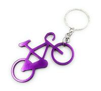Onwomania - "Vélo plat rose Porte-clés - porte-bonheur en métal idéal comme cadeau, par exemple pour le meilleur ami, le meilleur ami, maman - pour hommes, femmes et enfants