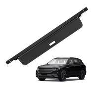 ONWZCJDI Étagère Arrière Rétractable De Coffre Auto,pour VW Touareg 2019-2023- Housse Protection UV/Stockage | Range-Coins Confidentialité,Canvas