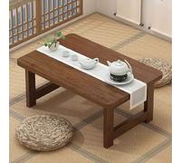 Onxyrbyte Table Basse en Tatami de Style Japonais,Table de Sol Japonaise Moderne Pliable,Table d'autel Basse for la méditation,Facile À Ranger,pour Salon De Thé,Extérieur,Balcon,Salon