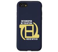 Onyakopon ne Yen ntena Dieu Soit avec Nous Gyaman Adinkra Coque pour iPhone SE (2020) / 7/8