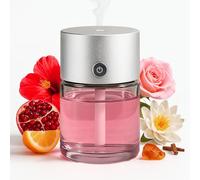 Onyvara Diffuseur Parfum Voiture Automatique - Senteur L'Héritage de Karth - Désodorisant Voiture 80ml sans Fil - Diffuseur Huiles Essentielles Intelligent & Ultrasonique