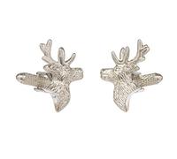 Onyx Art Boutons de manchettes Design tête de cerf