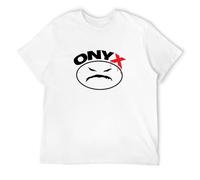 Onyx Bacdafucup Rap Hip Hop Music T-Shirt Graphic Printed Top Tee for Men White M