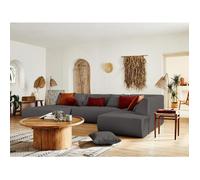 Onyx - canapé modulable panoramique d'angle droit 7 places - en tissu