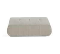 Onyx - pouf d'appoint - en velours côtelé - Beige