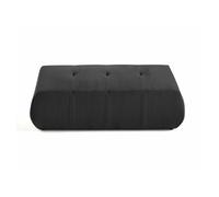 Onyx - pouf d'appoint - en velours côtelé - Gris foncé Gris foncé G