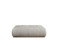 Lisa Design - Pouf Modulable Onyx en Tissu Gris Clair - Salon