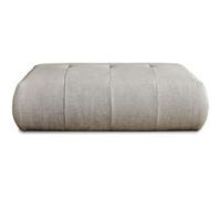 Lisa Design - Pouf Modulable Onyx en Tissu Gris Clair - Salon
