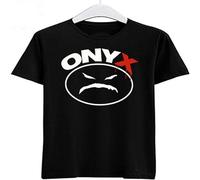 Onyx Rap Hip Hop Group Famologo Unisex 100% Cotton Short-Sleeve T-Shirts Black S