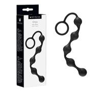 Onyx Silicone Anal Beads