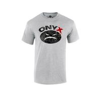 Onyx T Shirt East Coast Old School Rap Hip Hop Grey Grey