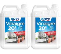 Onyx - Vinaigre 20° - Détartrant Multi-Surface - 2 x 5L