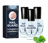 OnyxoGuard Nail Growth and Repair Serum,Serum Nail Strengthener,Nail Strengthening and Growth,for Thin Nail, Brittle & Damaged Strengthener Base Coat Nail Polish Repair Nail Growth Treatment (3Pcs)