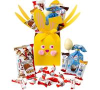 Onza Chocolat De Paques Kinder - Coffret Cadeau De Bonbons Kinder Bueno, Oeufs De Paques 2025, Kinder Mini Eggs, Happy Hippo Biscu