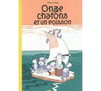 Onze chatons et un poisson