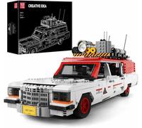 OO Mould King 10071 Ghost Bus 2468 Pcs Blocs De Construction Ambulance NEU OVP