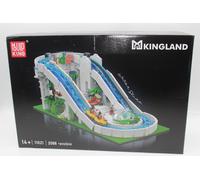Oo Mould King 11021 Pays de Roi Toboggan Aquatique Parc D'Attractions