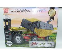 Oo Mould King 17021 Attachments Tracteur Remorque Râteau de Foin Tondeuse Harrow