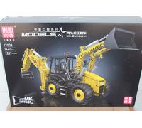Oo Mould King 17036 Tracto-Pelle Bulldozer Klemmsteine Excavatrice 2239 PC Neuf