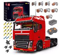 Oo Mould King 19015 Zugmaschine Camion Klemmbausteine 4608 Pièces 3 Achs Neuf