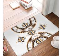 OOAHJEID Paillasson Tapis de Salle de Bain, Cuisine et Toilettes antidérapant, Style Kabyle, berbère et amazigh