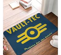 OOAHJEID Paillasson Tapis de Sol antidérapant avec Logo Vault-Tec
