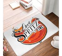 OOAHJEID Paillasson Tapis de Sol antidérapant Love Spritz Time, Tapis Durable