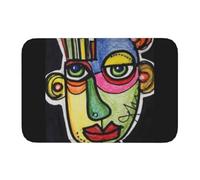 OOAHJEID Paillassons pour entrée Tapis de Porte d'entrée Pablo Picasso antidérapant et Absorbant pour l'extérieur, Tapis d'entrée pour Cuisine, Balcon