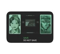 OOAHJEID Paillassons pour entrée Tapis d'entrée de Porte d'entrée de Sol Avant Metal Gear Solid Codec Tapis de Porte d'entrée de Cuisine de Jeu vidéo extérieur Tapis de Balcon de Salle de Bain