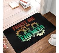 OOAXBEED Croyez-Moi, Je suis ingénieur en mécanique. Tapis d'entrée, paillasson de Cuisine extérieure, Tapis de Salon.-20x32 inch