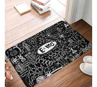 OOAXBEED Équations de Physique, formules mathématiques, Tapis de Porte antidérapant pour Salle de Bain et Cuisine, Tapis d'entrée et de Sol pour Salon.-16x24 inch