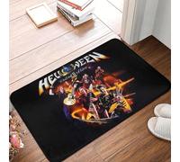 OOAXBEED Helloween est Un Groupe de Power Metal Allemand. Tapis de Sol antidérapant pour entrée de Cuisine, Chambre à Coucher, etc.