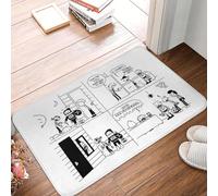 OOAXBEED Journal d'un dégonflé : Halloween avec Greg et Rowley - Tapis antidérapant - Tapis de Sol - Tapis de Protection