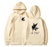 OOAXBEED Sweat à Capuche Homme Lil Peep, Sweat-Shirt imprimé Crybaby, Pull Femme, vêtements Enfant garçon, survêtement Love Will Rock