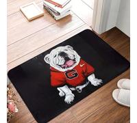 OOAXBEED Tapis de Porte antidérapant en Forme de Bouledogue Anglais pour Salle de Bain, Cuisine, Chambre, Balcon, Porte, Sol, entrée