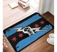 OOAXBEED Tapis de Sol antidérapant CM Punk WWE 2023, Tapis Anti-Usure pour entrée de Cuisine, Balcon, Maison