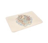 OOAXBEED Tapis de Sol antidérapant Happy Little Frogs, Tapis Absorbant pour entrée de Cuisine, Salon, etc.