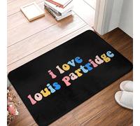 OOAXBEED Tapis de Sol antidérapant « J'aime Louis Partridge Enola Holmes » pour entrée, Cuisine, Balcon, Maison.