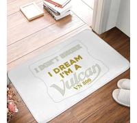 OOAXBEED Tapis de Sol antidérapant « Je ne Ronfle Pas » Vulcan VN 800 pour Moto, idéal pour l'entrée de la Cuisine, la Chambre à Coucher ou Tout Autre Espace pour Les Pieds.