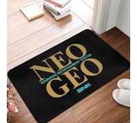 OOAXBEED Tapis de Sol antidérapant Neo Geo Logo Neogeo Arcade, Lavable, pour entrée de Cuisine, Chambre à Coucher, Tapis de Sol antidérapant