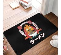 OOAXBEED Tapis de Sol antidérapant Spicy Calcifer Studio Ghibli, Tapis Anti-poussière pour entrée de Cuisine, Salle de Bain, Tapis de Sol pour Les Pieds