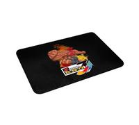 OOAXBEED Tapis de Sol antidérapant Street Fighter RYU Akuma Evil Alpha pour entrée de Cuisine, Salle de Bain et Autres espaces de Rangement.