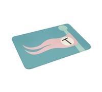 OOAXBEED Tapis de Sol antidérapant Tenenbaum Flag, Lavable, pour entrée de Cuisine, Balcon ou Maison.