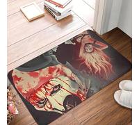 OOAXBEED Tapis de Sol antidérapant Terrifier 3, Lavable, pour entrée de Cuisine, Chambre à Coucher, Tapis de Sol antidérapant
