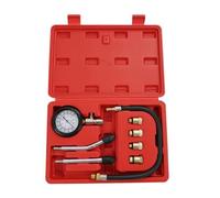 OOBEST® 30*20.5*5.5cm Kit testeur de compression compressiomètre moteur essence cylindre 8pcs