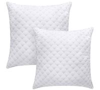 OOCMESS VVZ Oreiller 65x65 cm Lot de 2 Hotellerie Luxe Oreillers, Blanc