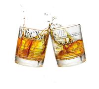 oods Whisky Lunes - United States Constitution WE PEOPLE (Ensemble de 2) - 10 oz Gumbleers - American US Patriotic Gift Set - Goupes l'ancienne