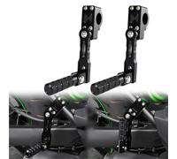 OOELAZ pour Gold Wing GL1800 GL1500 GL1100 GL1200 Shadow 750 VT750C Kit De Montage De Repose-Pieds Réglables pour Moto 38 Mm (1/2")
